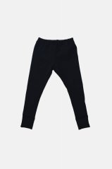 RIBBED LEGGINS black / Detské vrúbkované legíny