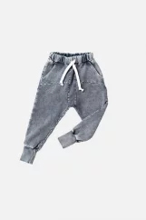 STRIPED GRAY PANTS gray/ Detské nohavice