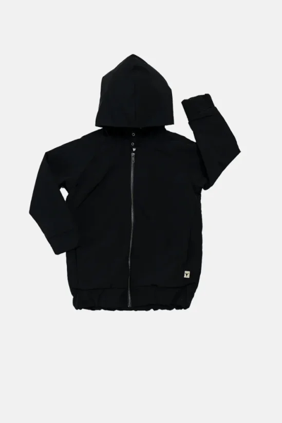 BOMBER BLACK / Detská bunda - Veľkosť Booso: 8/9 rokov