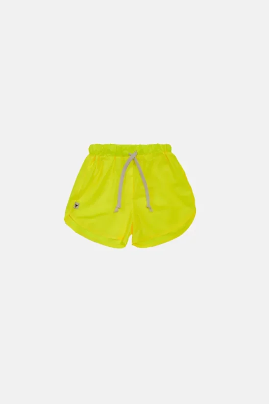 KÚPACIE ŠORTKY SWIM SHORT neon yellow - Veľkosť Booso: 6/7 rokov