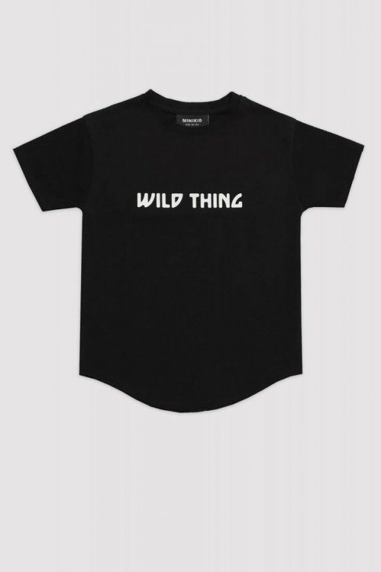 BLACK WILD T-SHIRT / Tričko s krátkym rukávom