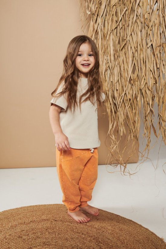 NOHAVICE SHAPE VINTAGE PANTS orange