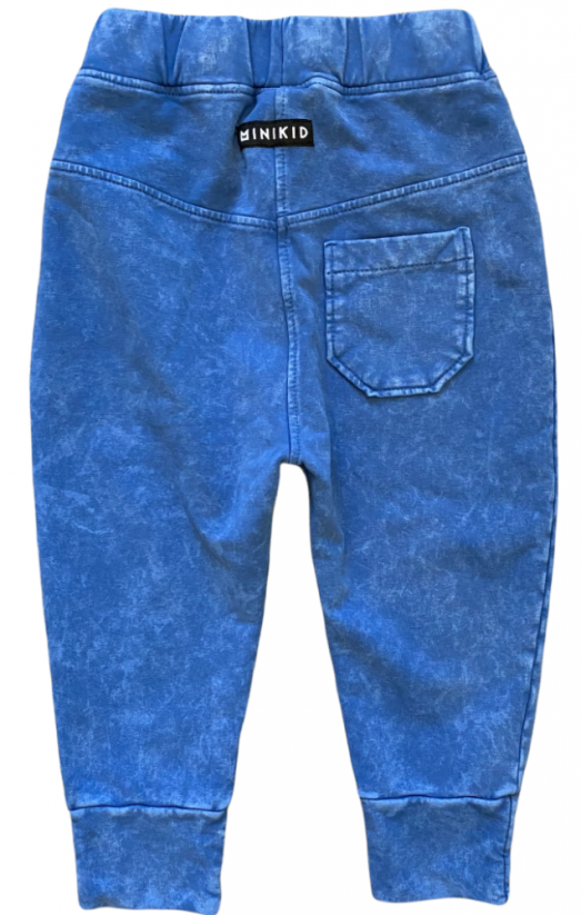 Nohavice VINTAGE NAVY STRAIGHT CUT PANTS - Veľkosť: 86/92