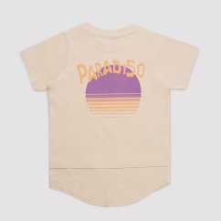 PARADISO CREAM T-SHIRT / Tričko s krátkym rukávom