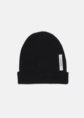 RIBBING BEANIE BLACK