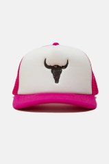 PINK CAP pink/white / Šiltovka so sieťkou