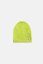RIBBING BEANIE neon yellow / Detská čiapka - Veľkosť Booso: 8/9 rokov