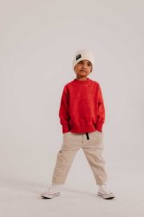 Mikina VINTAGE RED SWEATSHIRT