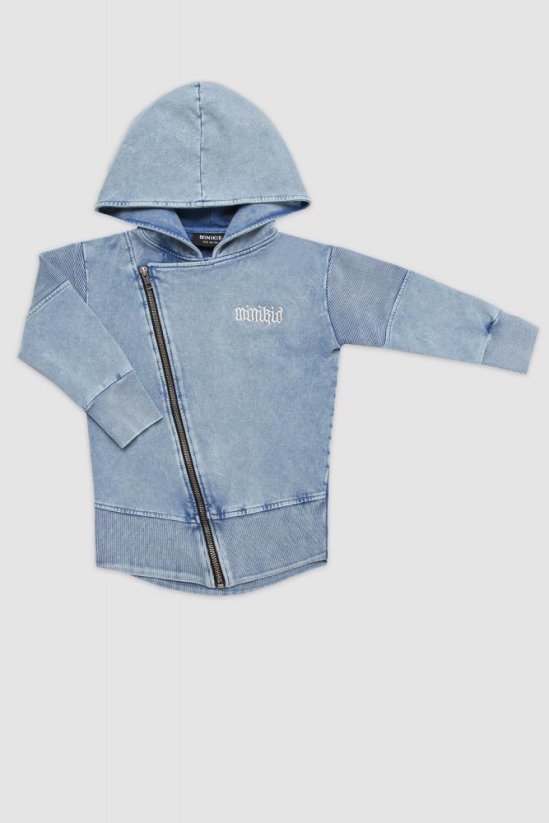 Mikina na zips MARBLE BLUE RAMONES