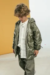 KHAKI CLASSIC COAT / Detská jarná bunda