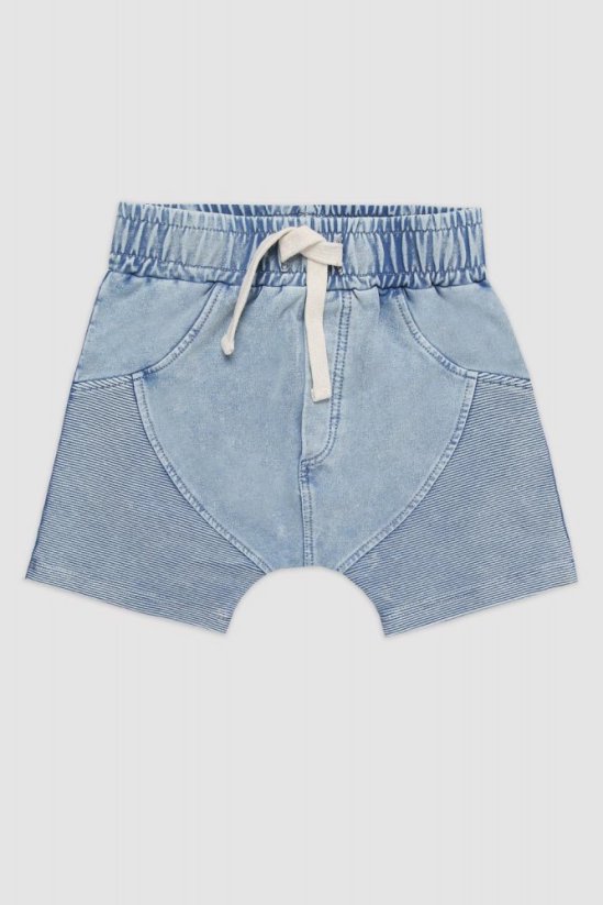 MINIKID BLUE SHORTS / Šortky - Veľkosť: 110/116