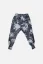 STRIPED SPLASH PANTS dark blue/gray/ Detské nohavice - Veľkosť Booso: 8/9 rokov
