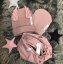 TWISTED TUBE SCARF DUSTY PINK