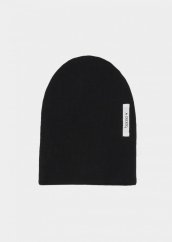 RIBBING BEANIE BLACK