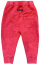 Nohavice VINTAGE RED STRAIGHT CUT PANTS