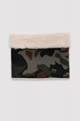 CAMO FUR TUBE / Kožušinkový tunel maskáč