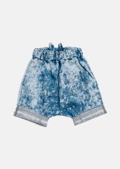 JEANS ACID SHORTS blue / Šortky