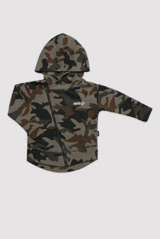 Mikina CAMO ZIP RAMONES - Veľkosť: 86/92