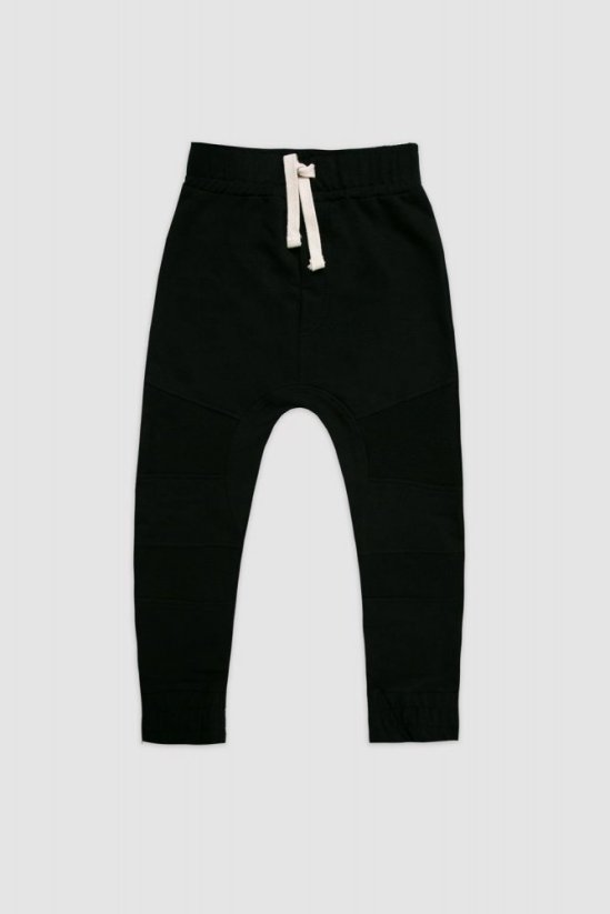Nohavice BLACK BIKER JOGGERS - Veľkosť: 86/92