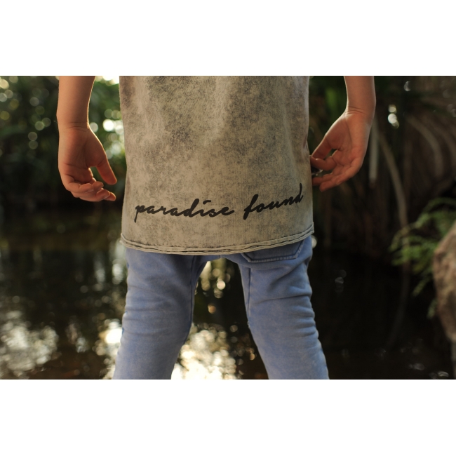 TRIČKO Acid grey PARADISE FOUND