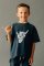 Shaka Vintage Black T-Shirt / Detské tričko