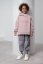 WARM PINK HOODIE light pink / Detská teplá mikina - Veľkosť Booso: 8/9 rokov