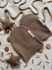 RIBBING BEANIE CAMEL / Vrúbkovaná čiapka
