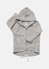 BEIGE BOOSO COAT / Vzorovaná bunda Booso