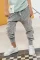 STRIPED GRAY PANTS light gray/ Detské nohavice