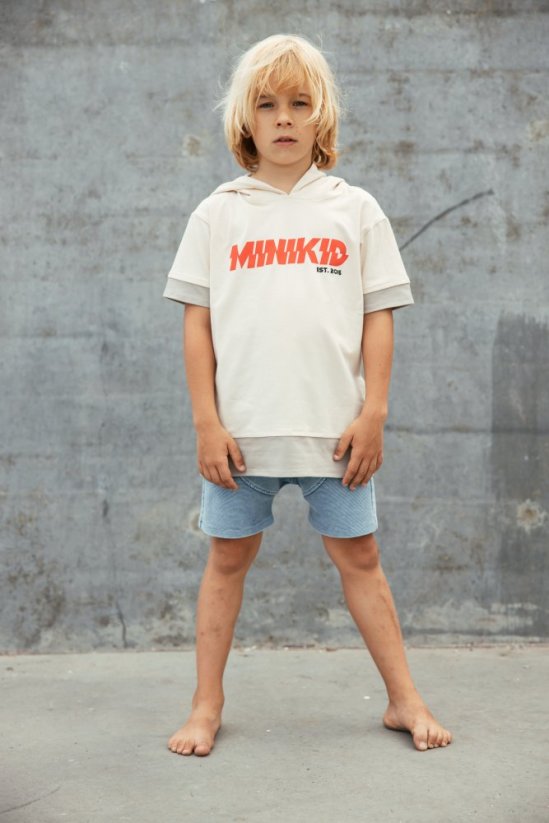MINIKID BLUE SHORTS / Šortky - Veľkosť: 110/116