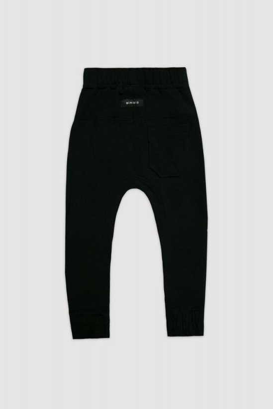 Nohavice BLACK BIKER JOGGERS - Veľkosť: 86/92