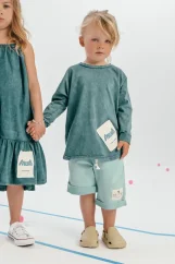 MINT VINTAGE SHORTS mint / Detské šortky