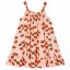 Mašľové šaty Pale Pink Hearts - Veľkosť: 110/116