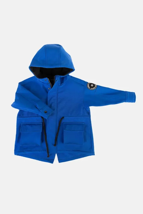 Softshell Navy Parka / Detská softshellová bunda