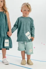 MINT VINTAGE SHORTS mint / Detské šortky