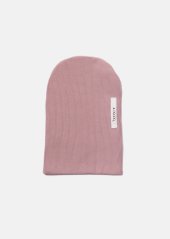 RIBBING BEANIE DUSTY PINK