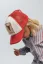 RED TRUCKER CAP red/white / Šiltovka so sieťkou