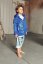 JEANS ACID SHORTS blue / Šortky - Veľkosť Booso: 6/7 rokov