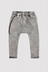 Nohavice ACID GREY ZIPPER JOGGERS