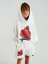 Mikina Oversized White Single Monkey - Veľkosť: 98/104