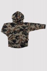 Mikina CAMO OVERSIZED HOODIE