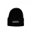 BLACK RIBBED HAT / Čierna vrúbkovaná čiapka