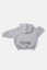WARM ZIP HOODIE gray / Detská teplá mikina na zips - Veľkosť Booso: 6/7 rokov