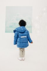 DOWN JACKET COBALT / Páperová bunda