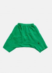SHAPE BUGGY SHORTS green / Šortky so zníženým sedom