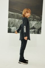 Nohavice DARK GRAPHITE ZIPPER JOGGERS