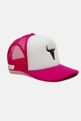 PINK CAP pink/white / Šiltovka so sieťkou