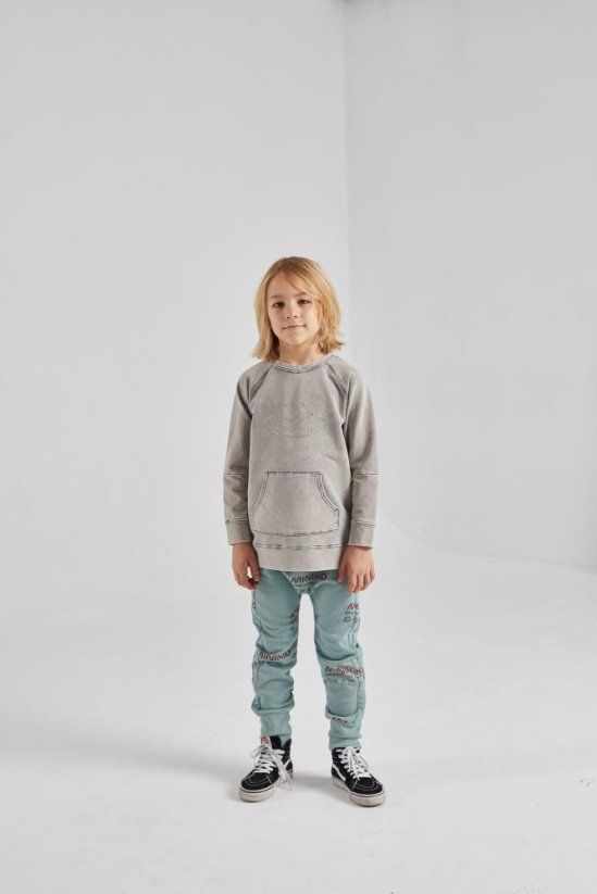 SWEATSHIRT ACID GREY UFO - Veľkosť: 74/80