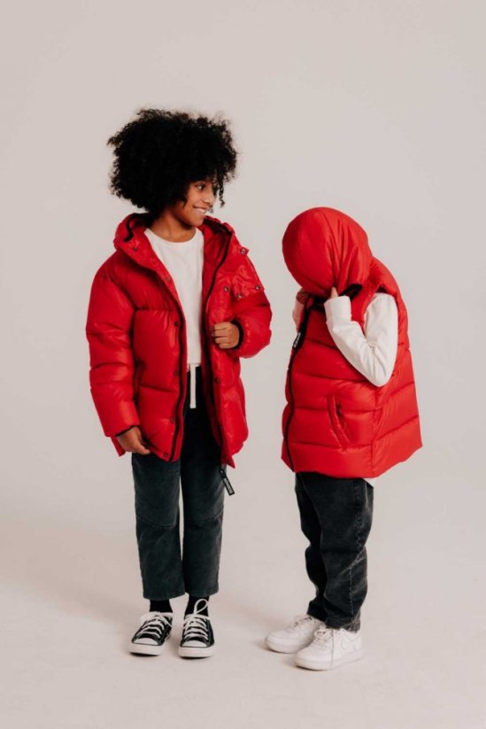 Páperová bunda Minikid DOWN JACKET RED