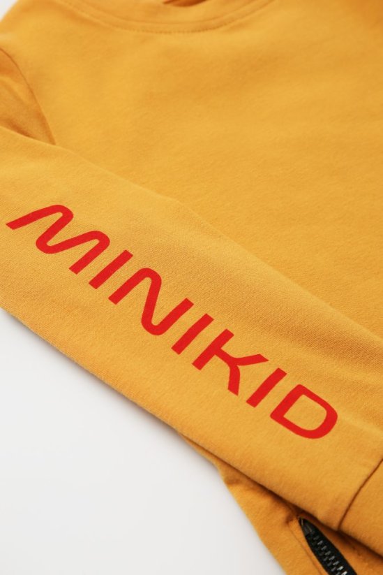 LONGSLEEVE MUSTARD MINIKID LOGO